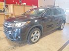 2018 Toyota Highlander Limited Black vin: 5TDDZRFH9JS495497