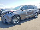 2022 Toyota Sienna Platinum 7-passenger Gray vin: 5TDERKEC7NS095350