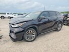 2021 Toyota Highlander Hybrid Platinum Blue vin: 5TDFARAH8MS006079