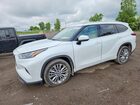 2022 Toyota Highlander Platinum White vin: 5TDFZRBH5NS199896