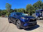 2021 Toyota Highlander Xle Blue vin: 5TDGZRBH0MS545615