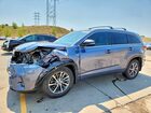 2018 Toyota Highlander Xle Gray vin: 5TDJZRFH2JS864526
