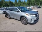 2017 Toyota Highlander Xle Silver vin: 5TDJZRFH4HS365852