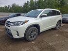 2017 Toyota Highlander Xle White vin: 5TDJZRFH6HS508235