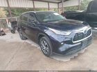 2023 Toyota Highlander Hybrid Xle Синий vin: 5TDKARAH1PS021476