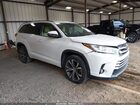 2017 Toyota Highlander Xle White vin: 5TDKZRFH5HS508893