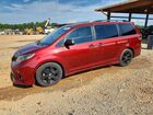 2020 Toyota Sienna Se Premium 8-passenger Burgundy vin: 5TDXZ3DC6LS023617