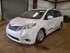 2016 Toyota Sienna Xle 8-passenger White vin: 5TDYK3DC9GS702683