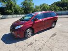 2018 Toyota Sienna Xle 8-passenger Burgundy vin: 5TDYZ3DC5JS939982
