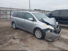2017 Toyota Sienna Xle 8 Passenger Серебряный vin: 5TDYZ3DC6HS844227