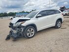 2019 Toyota Highlander Limited White vin: 5TDYZRFH2KS323699