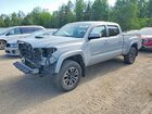 2021 Toyota Tacoma Sr5 V6 Серебряный vin: 5TFDZ5BN4MX062995