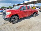 2017 Toyota Tundra Sr Бордовый vin: 5TFRM5F18HX119992