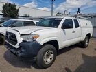 2017 Toyota Tacoma Sr White vin: 5TFRX5GNXHX094831
