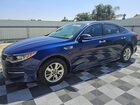 2018 Kia Optima Lx Blue vin: 5XXGT4L36JG194293