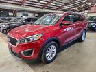 2017 Kia Sorento Lx V6 Red vin: 5XYPGDA54HG191990