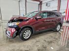 2017 Kia Sorento Lx V6 Burgundy vin: 5XYPGDA5XHG313686