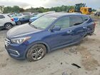 2018 Hyundai Santa Fe Sport 2.4l Blue vin: 5XYZTDLB5JG572339