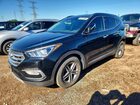 2018 Hyundai Santa Fe Sport 2.4l Gray vin: 5XYZUDLB6JG547379
