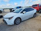2025 Toyota Corolla Le White vin: 5YFB4MDE8SP235961