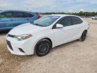 2016 Toyota Corolla Le White vin: 5YFBURHE0GP404207