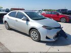 2018 Toyota Corolla Le Silver vin: 5YFBURHE2JP810951