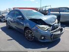 2016 Toyota Corolla S Plus Light Blue vin: 5YFBURHE6GP377434