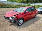 2016 Toyota Corolla Le Red vin: 5YFBURHE6GP498545