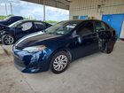 2018 Toyota Corolla Le Blue vin: 5YFBURHE6JP768865