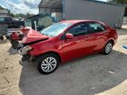 2018 Toyota Corolla Le Красный vin: 5YFBURHE7JP750150