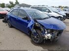 2016 Toyota Corolla S Plus Синий vin: 5YFBURHE9GP413181