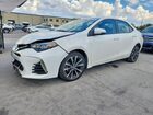 2017 Toyota Corolla Se White vin: 5YFBURHEXHP629686