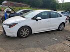 2021 Toyota Corolla Le White vin: 5YFEPMAE0MP223542
