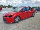 2020 Toyota Corolla Le Burgundy vin: 5YFEPRAE6LP052937