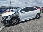 2022 Toyota Corolla Xle White vin: 5YFFPMAEXNP302173