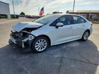 2020 Toyota Corolla Le White vin: 5YFVPRAE1LP095906
