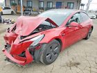 2021 Tesla Model 3 Red vin: 5YJ3E1EA3MF014584