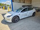 2021 Tesla Model 3 White vin: 5YJ3E1EB0MF923651