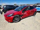 2022 Tesla Model 3 Red vin: 5YJ3E1EB2NF244000