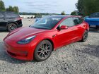 2022 Tesla Model 3 Red vin: 5YJ3E1EB4NF206834