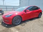 2021 Tesla Model 3 Red vin: 5YJ3E1EB5MF902844