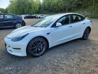 2022 Tesla Model 3 White vin: 5YJ3E1EB5NF249997