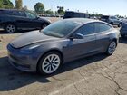 2022 Tesla Model 3 Серый vin: 5YJ3E1EB7NF166796