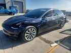 2019 Tesla Model 3 Серый vin: 5YJ3E1EB9KF389238