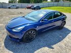2020 Tesla Model 3 Blue vin: 5YJ3E1EC3LF623805