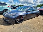 2024 Tesla Model 3 Blue vin: 5YJ3E1ET6RF856604