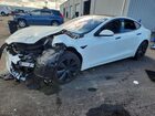 2021 Tesla Model S White vin: 5YJSA1E59MF441973