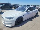 2021 Tesla Model S White vin: 5YJSA1E64MF440271