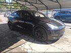 2021 Tesla Model Y Long Range Dual Motor All-wheel Drive Black vin: 5YJYGDEE3MF120621