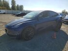 2021 Tesla Model Y Blue vin: 5YJYGDEE4MF073907